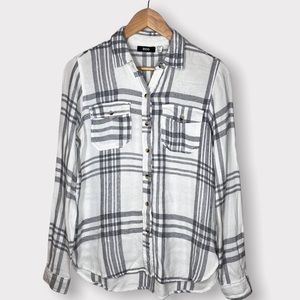 BDG Lightweight Button-Down Flannel